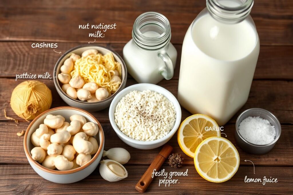 Dairy-Free Alfredo Sauce Ingredients