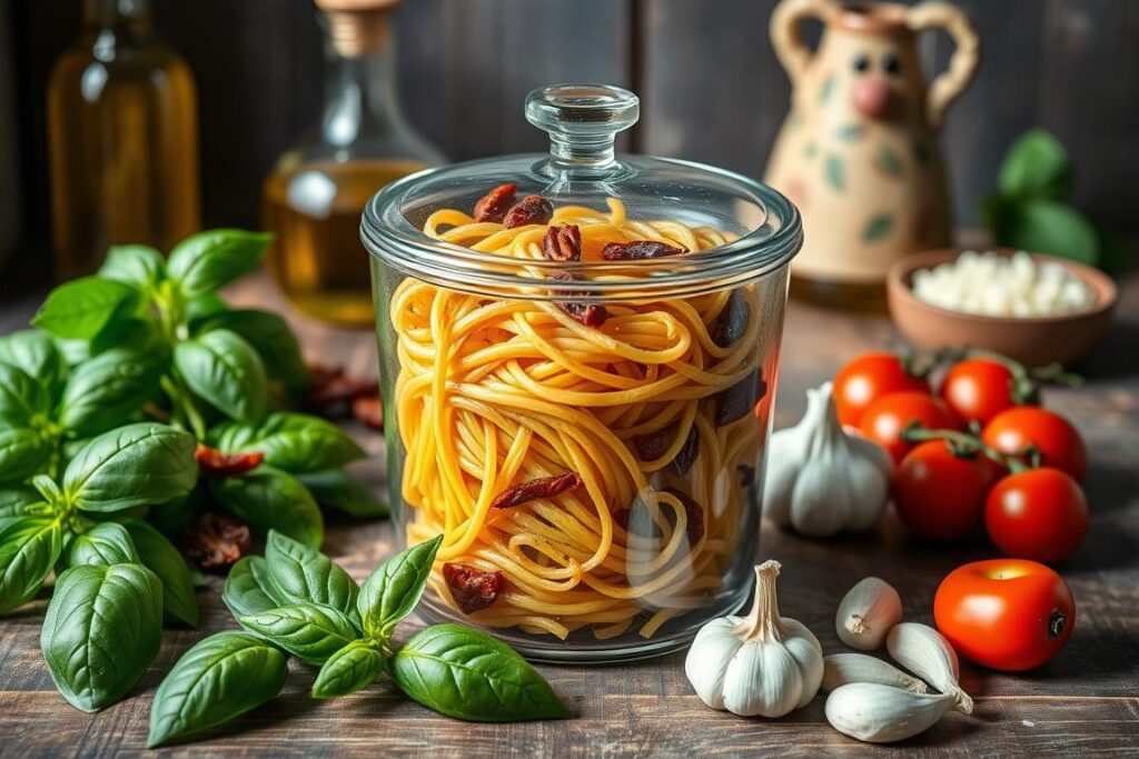 Pesto Pasta Storage