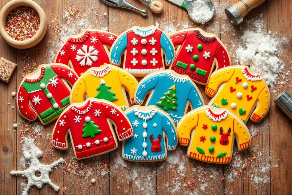 Ugly Sweater Cookies