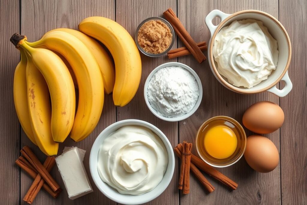 banana bread cinnamon rolls ingredients