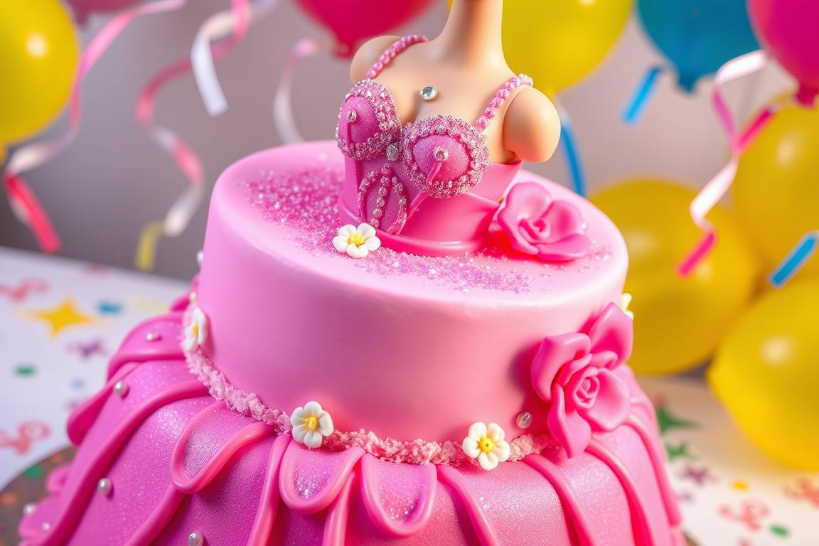 barbie cake