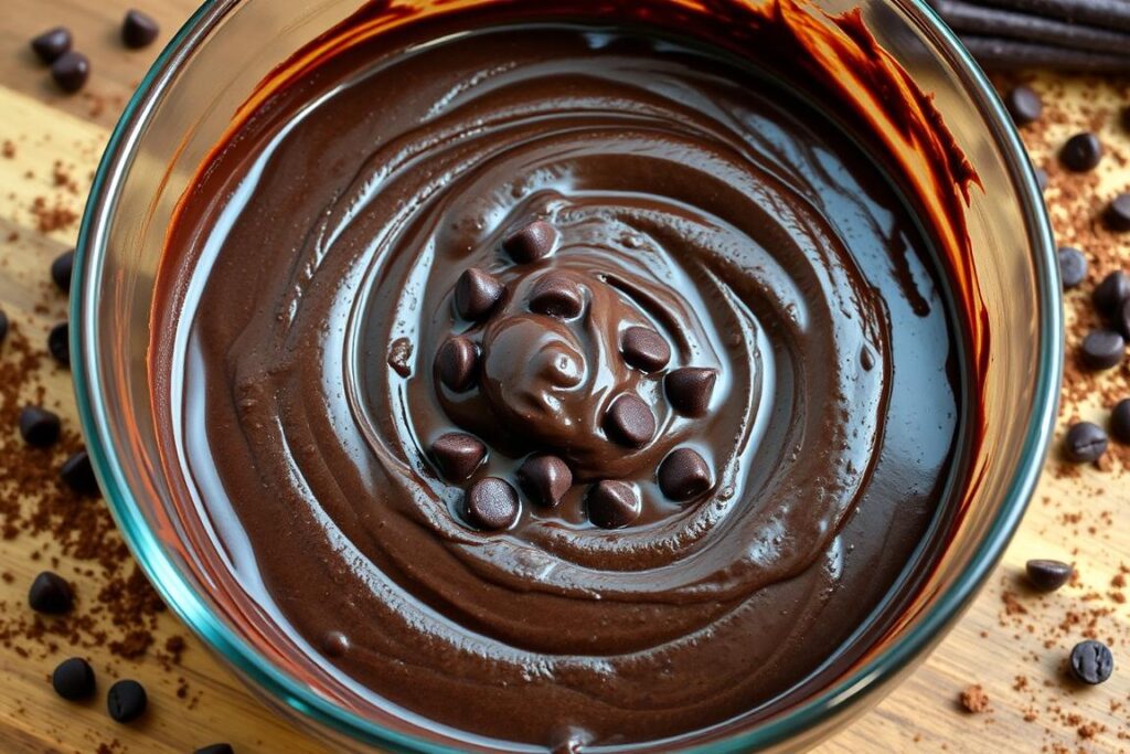 black bean brownie batter