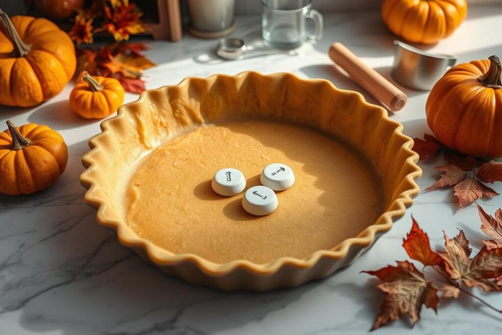 blind baking pumpkin pie crust