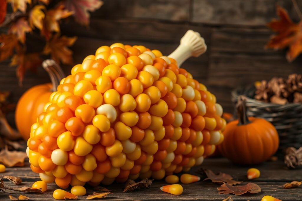 candy corn corn cob