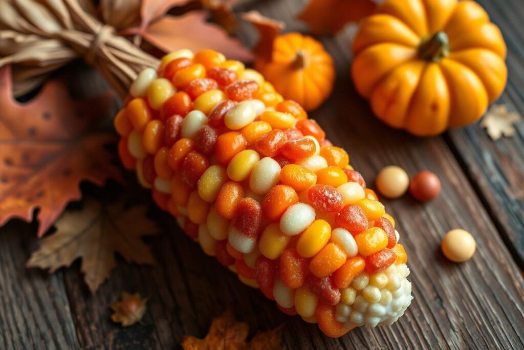 candy corn on the cob