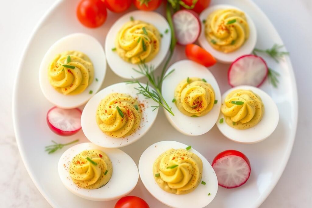 creamy deviled eggs no mayo