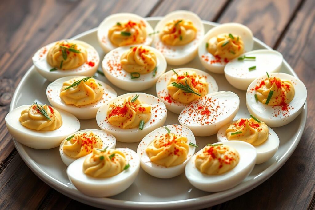 deviled eggs as appetizers