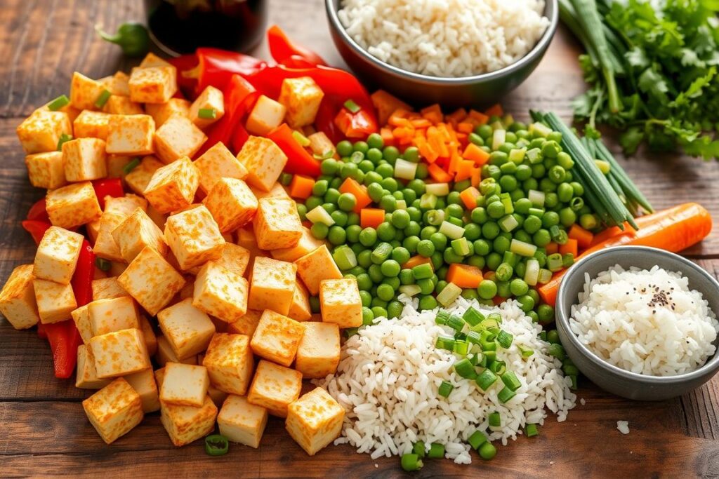 fried tofu fried rice ingredients