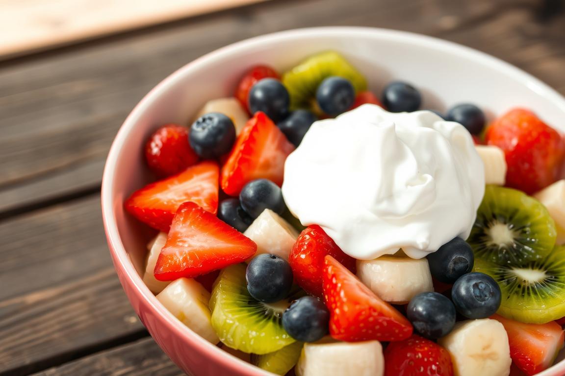 fruit salad with cool whip