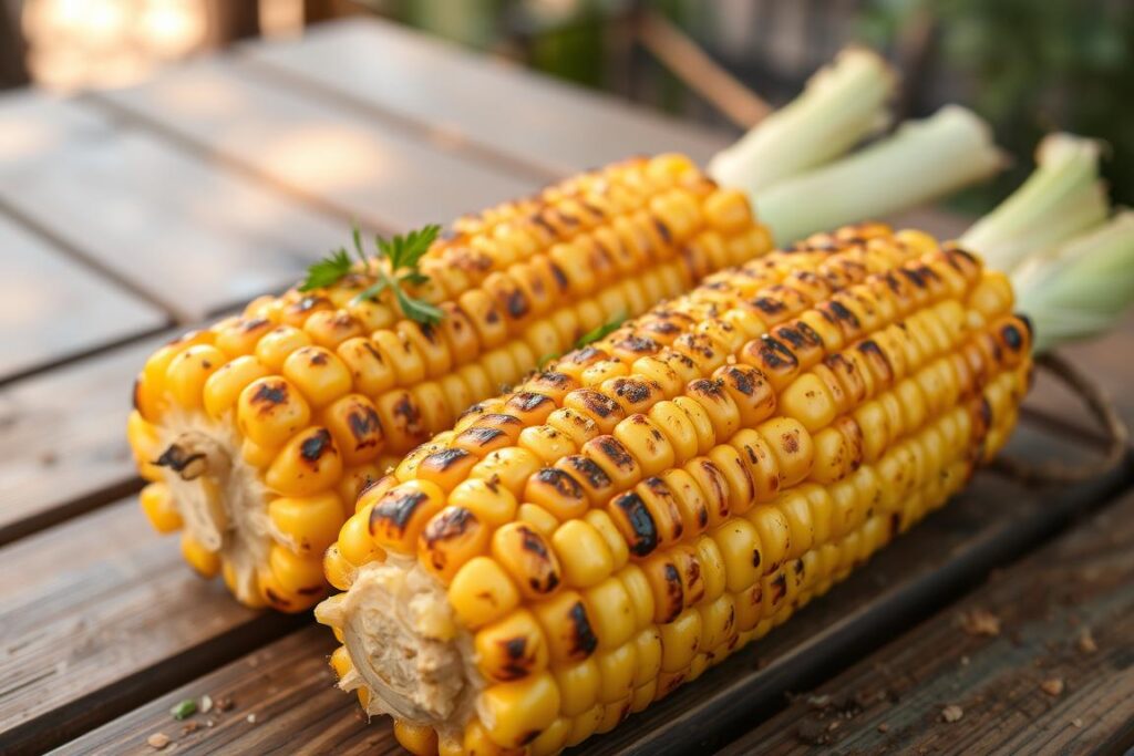 grilled corn