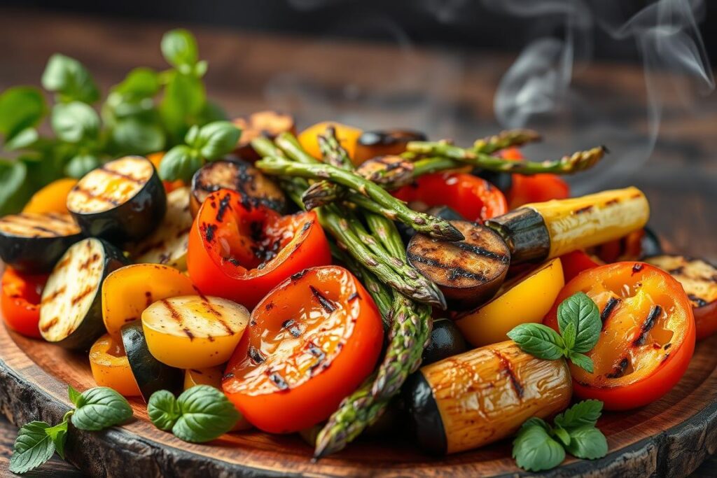 grilled vegetables