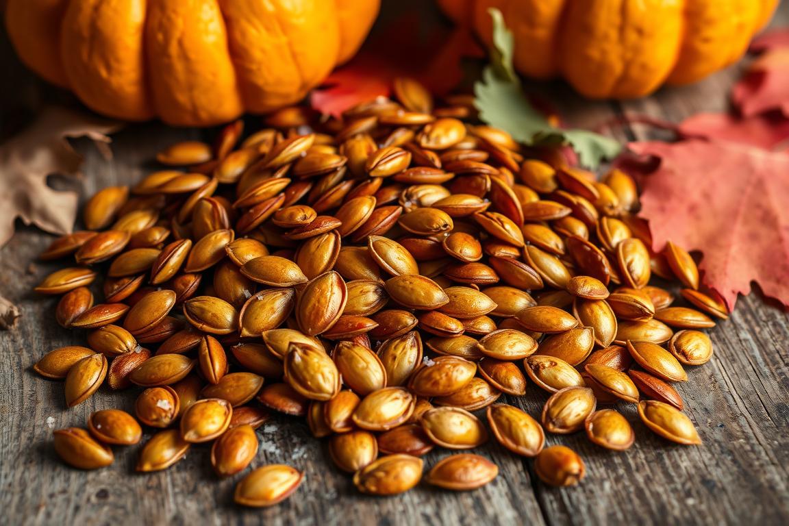 how long to bake pumpkin seeds at 350