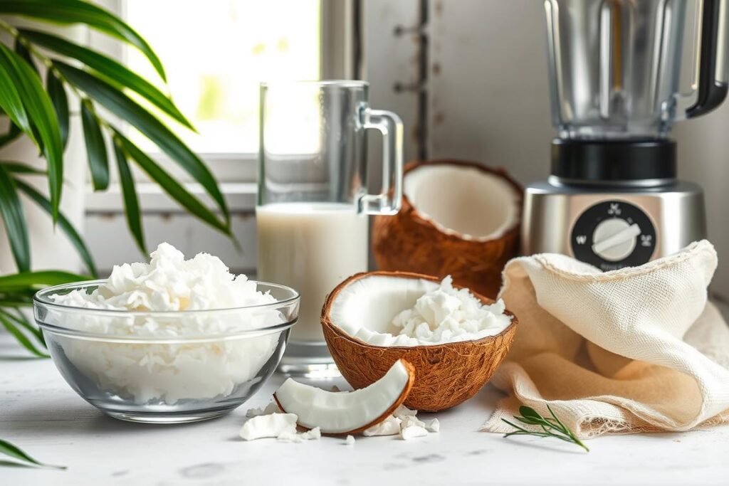 how to make coconut milk