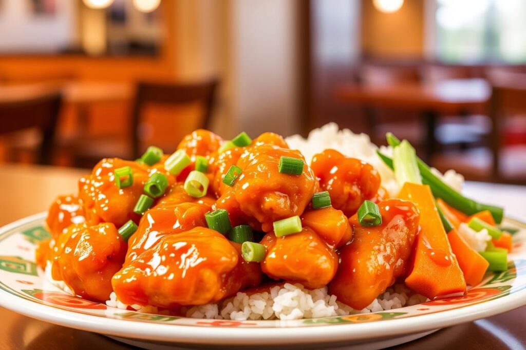 orange chicken panda express