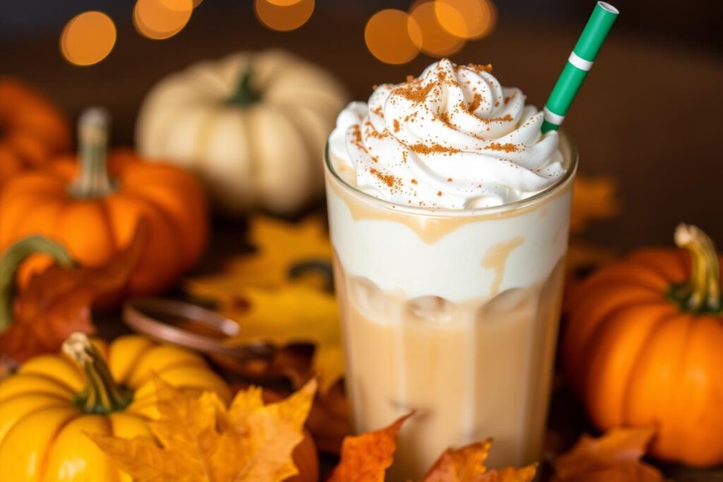 pumpkin spice frappuccino