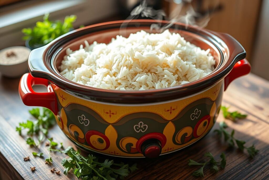 rice in crock pot