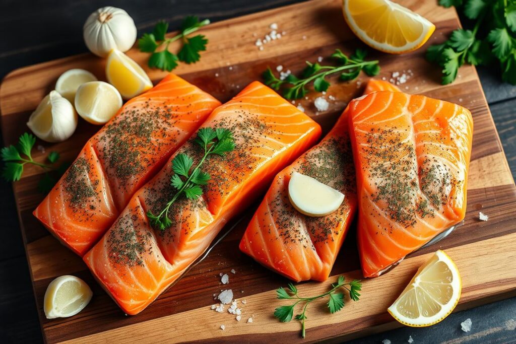 salmon steak ingredients