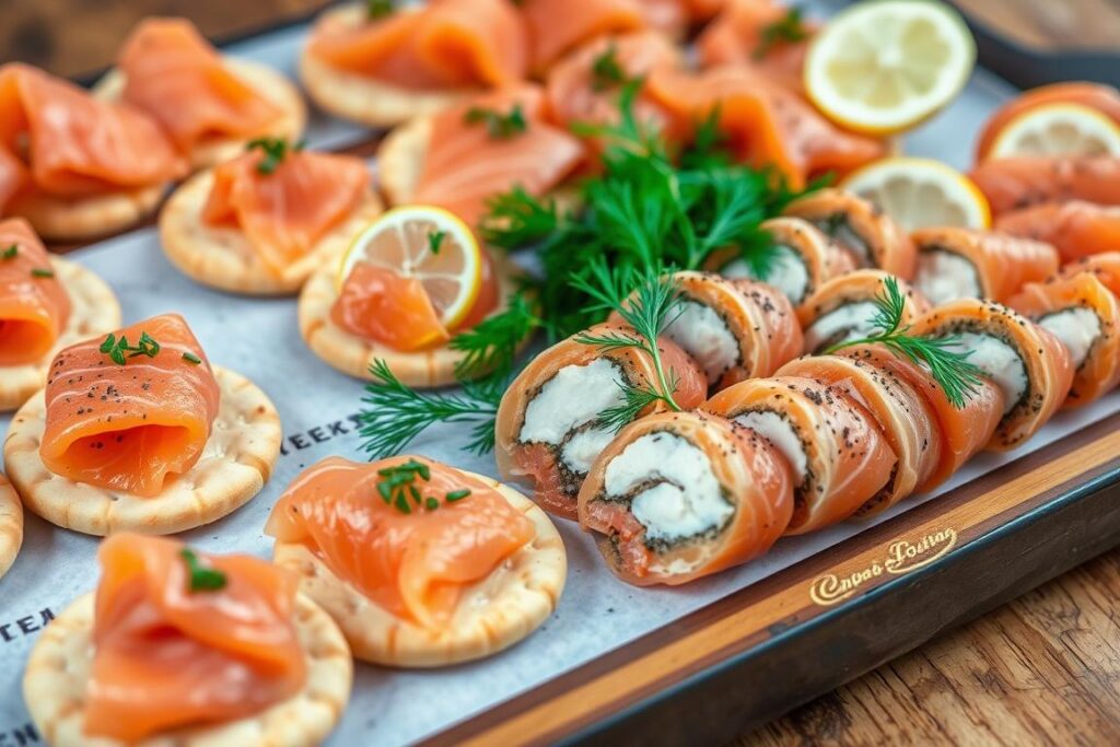 smoked salmon appetizers