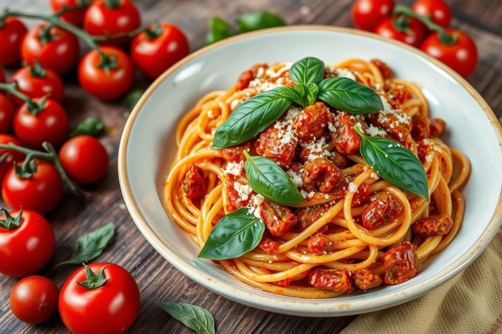 sun dried tomato pesto pasta