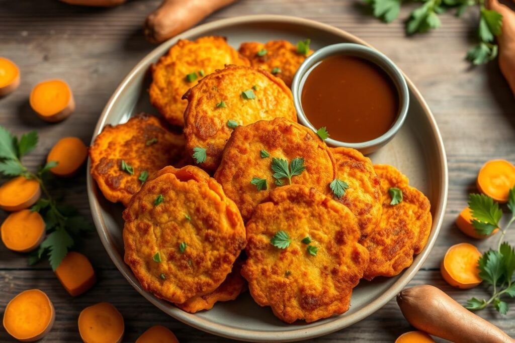 sweet potato fritters