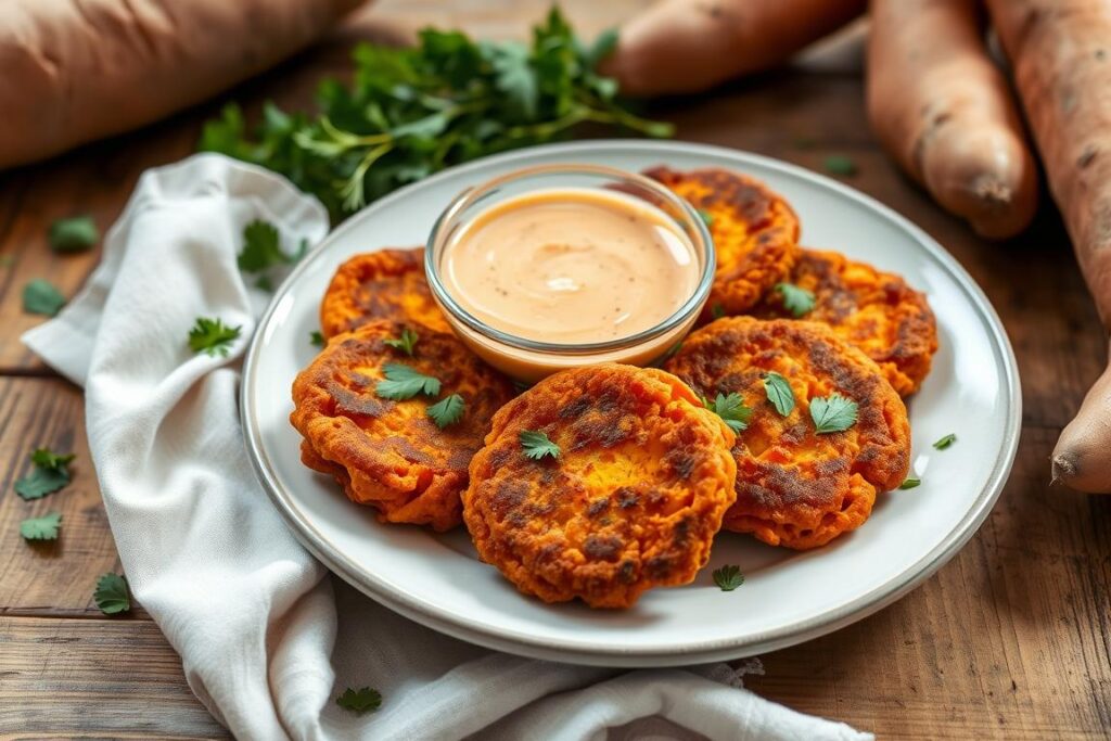 sweet potato fritters