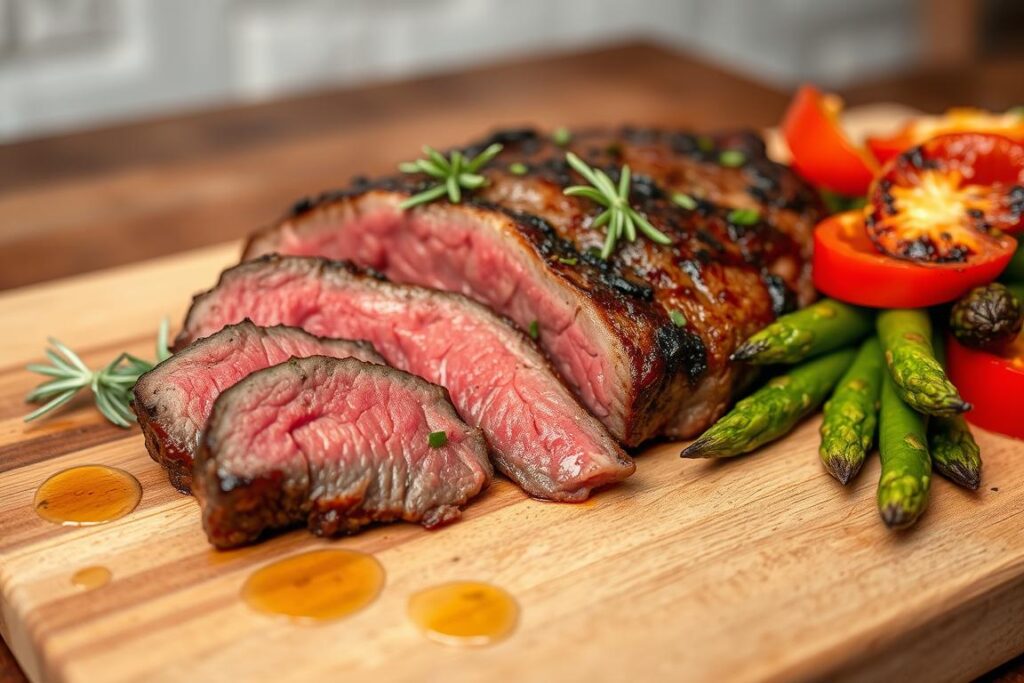 tender bavette steak