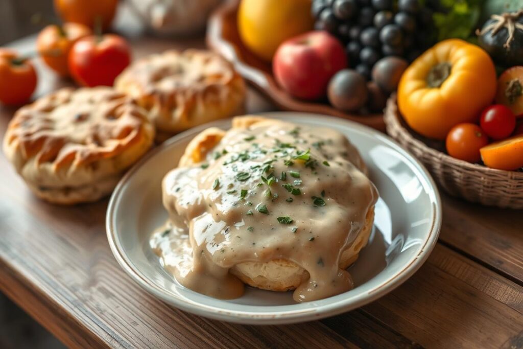 vegan biscuits and gravy