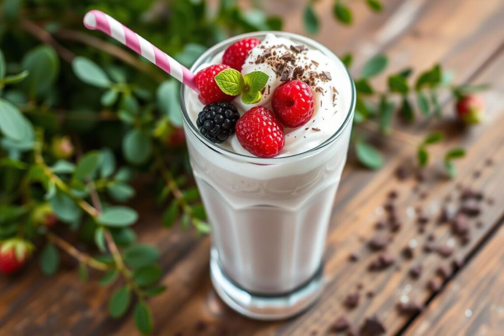 vegan milkshake